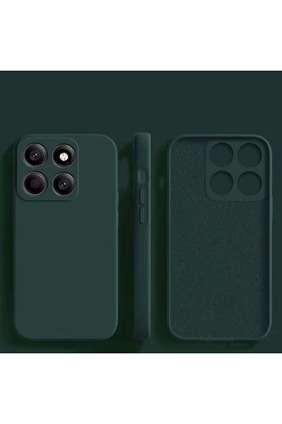 m.tk moveteck حافظة هاتف Xiaomi Mi 14T Pro تتميز بكاميرا إطلاق مخملية داخلية محمية وغطاء من السيليكون الناعم الملون غير اللامع