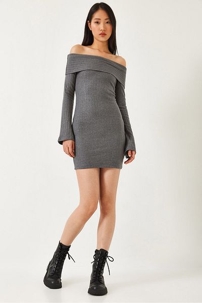 Bianco Lucci Dámské šaty Madonna Collar Midi Length 0202 60261222