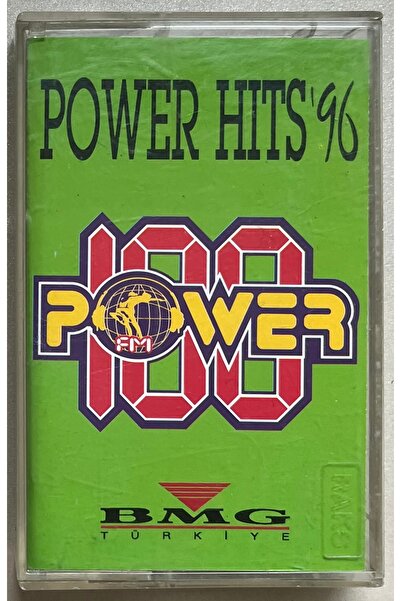 Plakevi İzmir Power Hits 96 Kaset (Orjnal Dönem Baskı Kaset)
