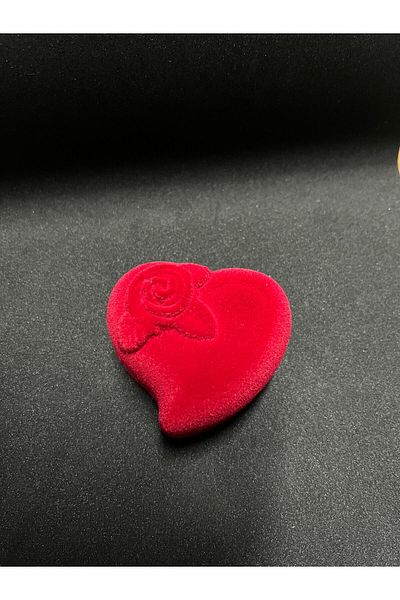 Sepetten Eve Heart in a Heart Ring Box Ring Adjustable Serious Relationship Ring Eternity Rose Gift