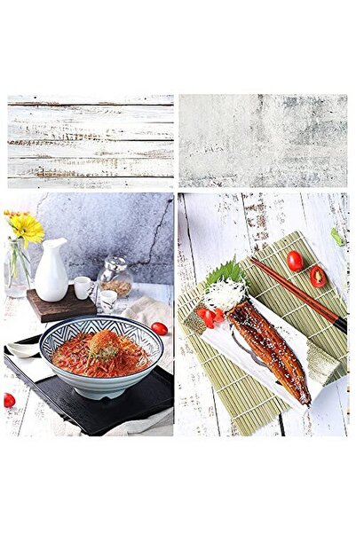 Genel Markalar Ürün , Yemek , Reklam vb. Çekimleri için 57x87cm Çift Taraflı Backdrop Fotograf Zemini Fonu No.56
