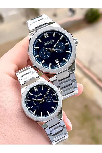 Lee Cooper Couple Wrist Watch with Dial Function for Couples and Lover - Cft08018.390