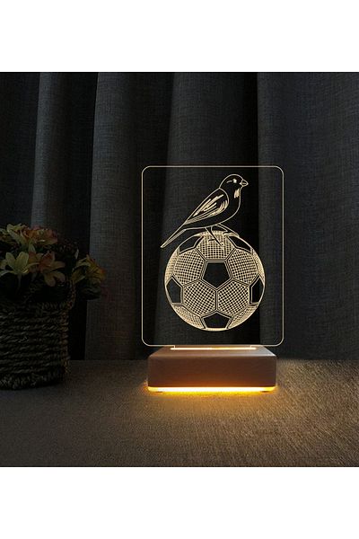 Vipyol Gift Canary Football Night Light