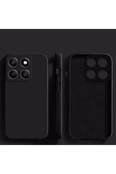 m.tk moveteck حافظة هاتف Xiaomi Mi 14T Pro تتميز بكاميرا إطلاق مخملية داخلية محمية وغطاء من السيليكون الناعم الملون غير اللامع