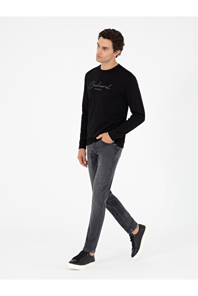 Cacharel Koyu Antrasit Slim Fit Jean Pantolon 50284459-VR169