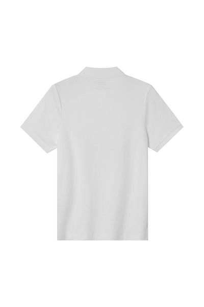 Giordano Women's Classic Slim Fit Embroidery Liquid Touch Solid Polo