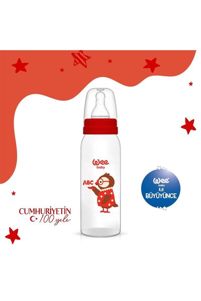 Wee Baby Red Classic Pp Baby Bottle - 250 ml 852