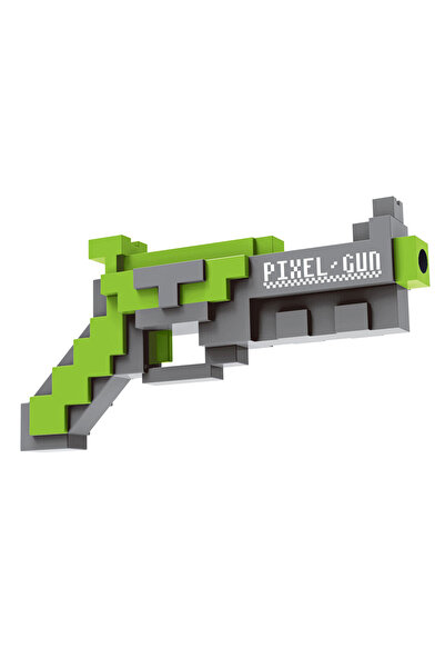 MEGA PIXEL GUN DART ATAN TABANCA 26 CM YEŞİL