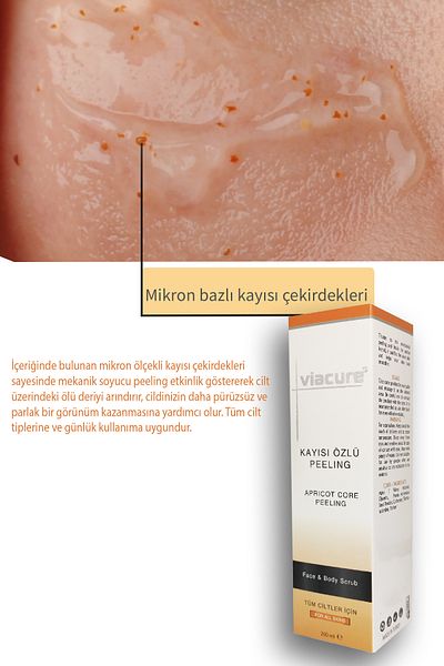 Viacure Apricot Exfoliating 200 Ml/ Skin Care