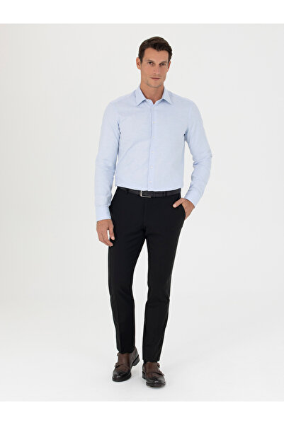 Cacharel Mavi Slim Fit Pamuk Gömlek 50279881-VR036