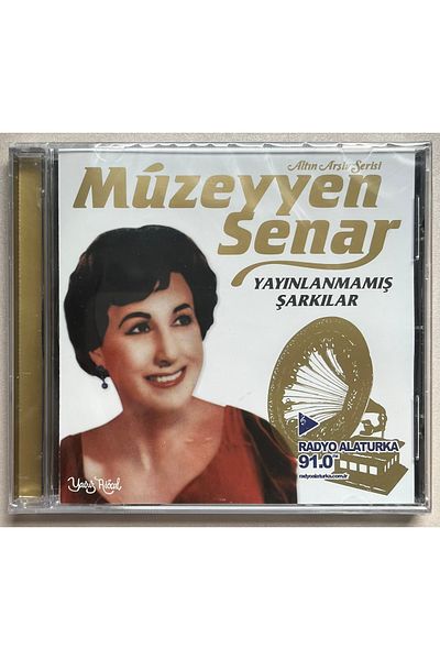 Plakevi İzmir Müzeyyen Senar Unreleased Songs Golden Archive Series Cd (Original Period Edition Cd in Gelatin)
