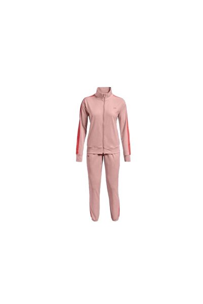 Under Armour Tricot Tracksuit Kadın Eşofman Takımı 1365147-016 Gri