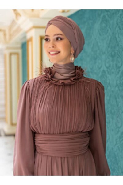 Differenza Pastel Mink Sandy Wrapped Bonnet