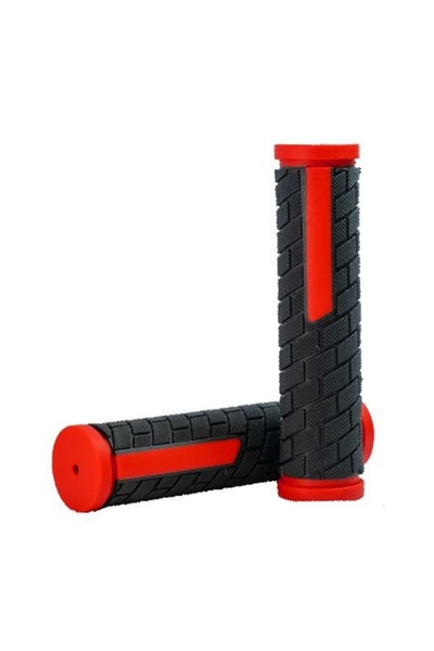 Zozo G138 PROFESYONEL BİSİKLET ELCİĞİ SİYAH KIRMIZI 128MM