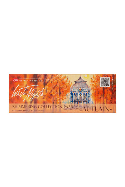 ST. PETERSBURG White Nights Extra-Fine Tam Tablet Sulu Boya Seti 2.5 ml Shimm...