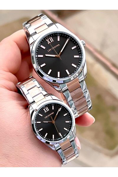 Lee Cooper Couples and Lover's Special Dial Inner Functions Active Couple Wristwatch Cft08015.560
