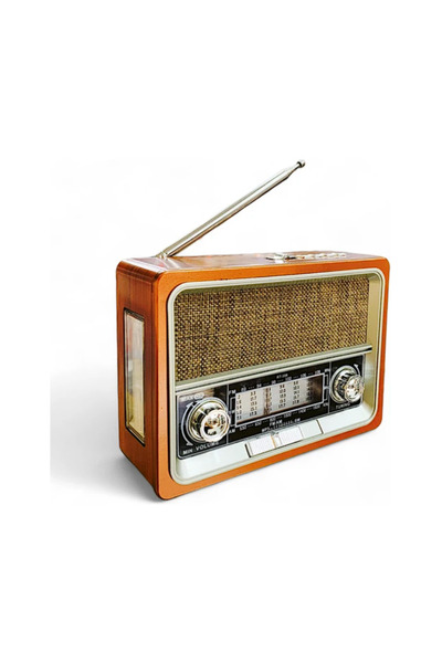 La Cengs GÜNEŞ ENERJİLİ-FENERLİ-Bluetooth, Usb/sd/aux/fm 8 Band Radyo Ahşap N...