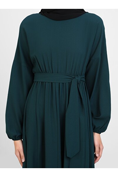 Tavin Hijab Dress - Khaki - Tavin