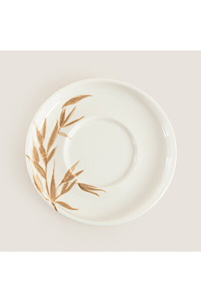 Chakra Bolsa Çay Tabağı Krem