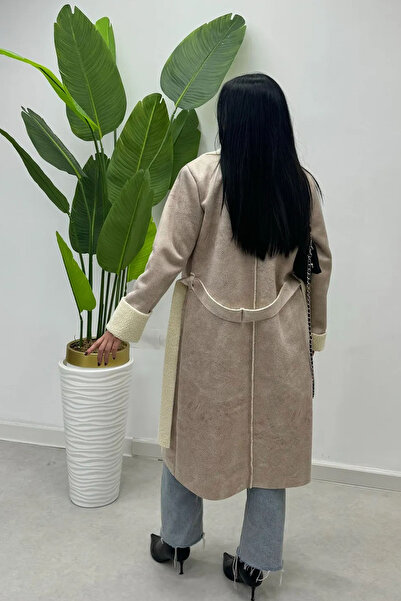 Swana Mink Suede Coat - Women'S, Fur Inside