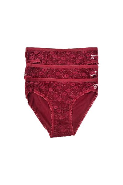 Pijamarket Pachet de 3 chiloți de damă din dantelă