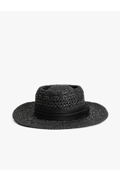 Koton X Sibil Çetinkaya - Straw Hat with Tape Detail