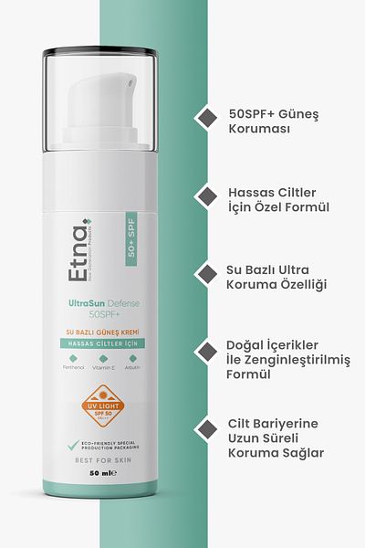 Etna Pharma Water Based Sunscreen 50Spf+ 50ml