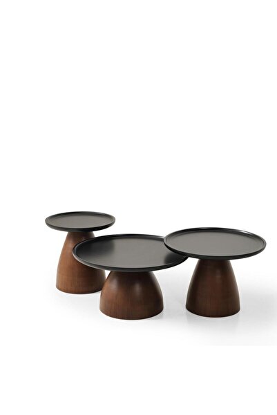 ReHome Sehpa Takımı No: 739 | Zigon Sehpa | 3’lü Sehpa Takımı| MDF|