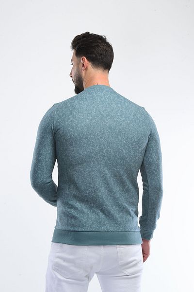 HEDEFNUR TEKSTİL Εξαιρετικής ποιότητας Selanik Knit - Έντυπο σχέδιο, λαιμόκοψη