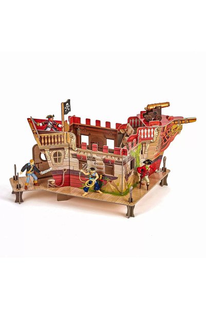 Papo Figurina Puzzle 3d Corabie Pirati