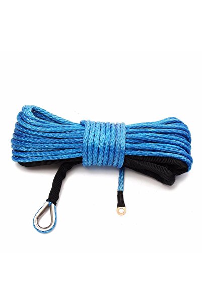 Janlas Offroad 4x4 Vinç Sentetik Halatı Mavi