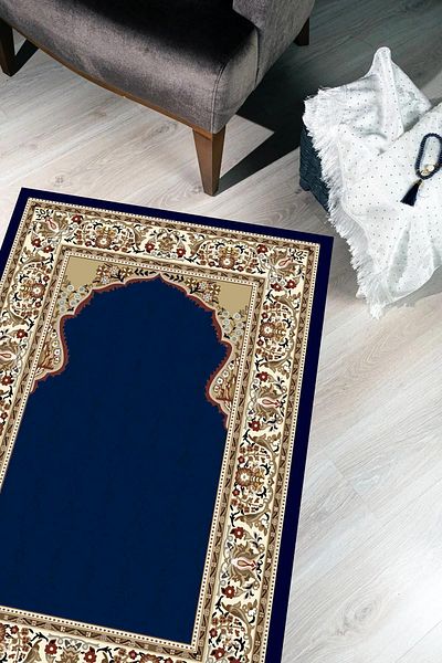 Carmine Carpet Ψηφιακή τυπωμένη αντιολισθητική βάση προσευχής