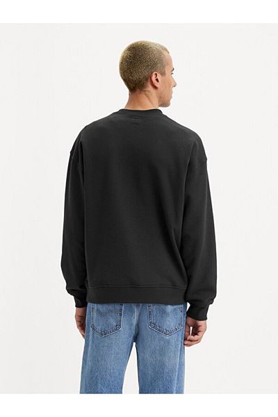 Levi's Ανδρικό μαύρο φούτερ Relaxed Fit - A4230-0023