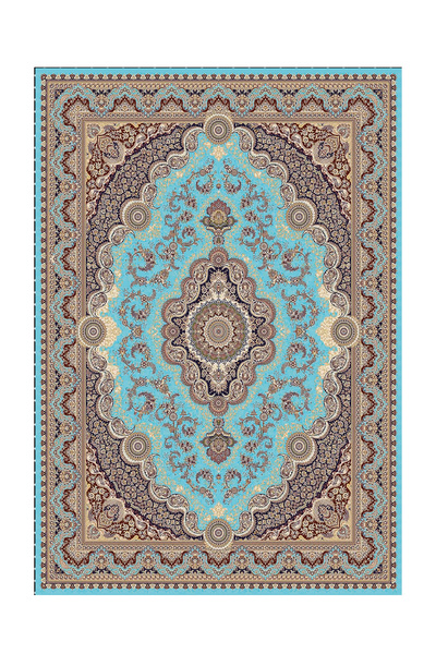 Carmine Carpet Covor de rugăciune lavabil, imprimat digital, cu bază anti-alunecare