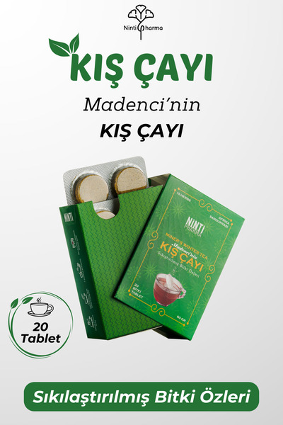 nintipharma Madencinin Kış Çayı, Zengin Içerikli C Vitaminli Atom Kış Çayı 20...