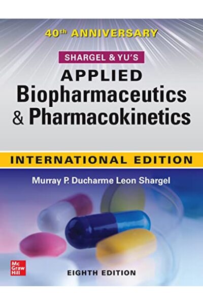 Mcgraw-Hill شارجيل ويوس، الطبعة الثامنة من كتاب "الصيدلة الحيوية التطبيقية والحركية الدوائية"؛ شارجيل |