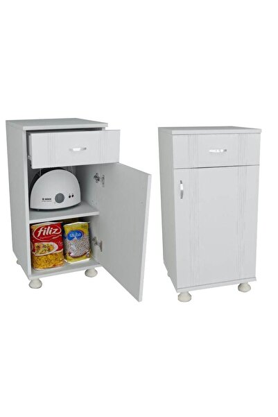 Evistro Lake Mutfak Kiler Dolabı Kabin Boy Set Altı Dolap Demonte
