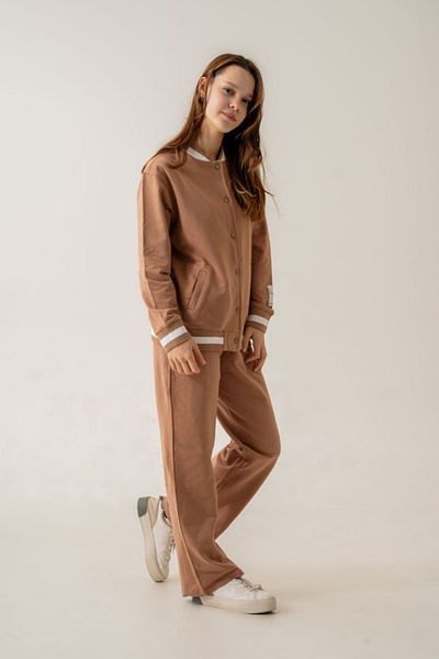 HAUSEkids 9-15 ani Sagazala College Girl Trening Costum -Latte