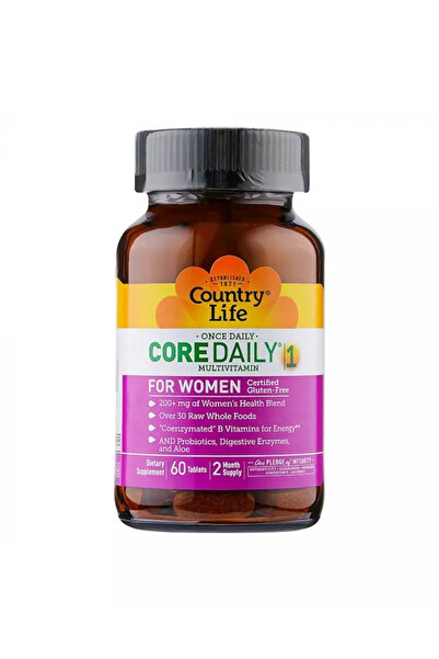 COUNTRY LIFE أقراص كور دايلي ون للنساء 60 قرصًا