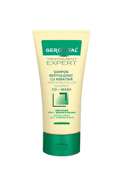 GEROVITAL TRATAMENT EXPERT SAMPON REVITALIZANT CU KERATINA CO-WASH 150ml