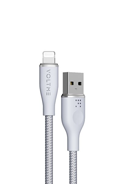 VOLTME C2111 Powerlink Rugg 60w Usb To Lightning Şarj Kablosu 1.2m 3a- Gri