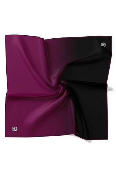 Levidor Μεταξωτό μαντήλι Plum Transitional Twill