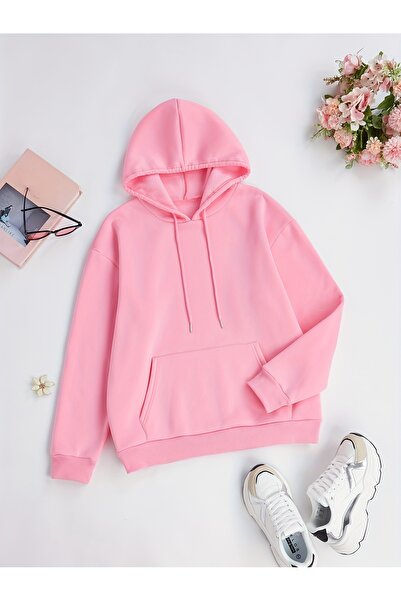 Jakinta Outdoors 3'lü Düz Basic Kapüşonlu Sweatshirt - Şık ve Rahat Tasarım