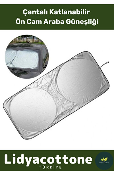 Lidyacottone Parasolar pentru parbriz auto, rezistent la uzură, cu blocare UV...
