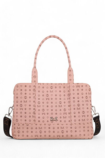 Bilik Deri Монограма Рожева жіноча сумка через плече DLR 122-MN