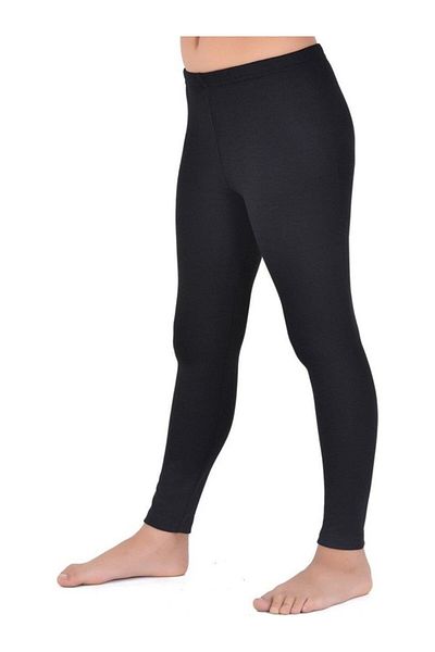 Tutku 835 Girl's Thermal Bottom (Black)