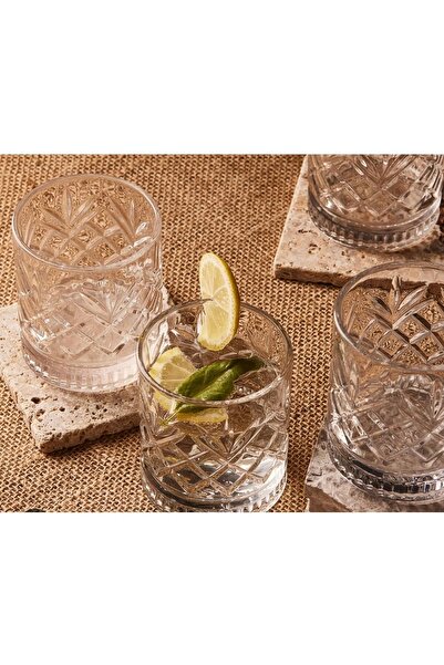 pırıltı home 4 عبوات من أكواب المشروبات الغازية سعة 220 مل