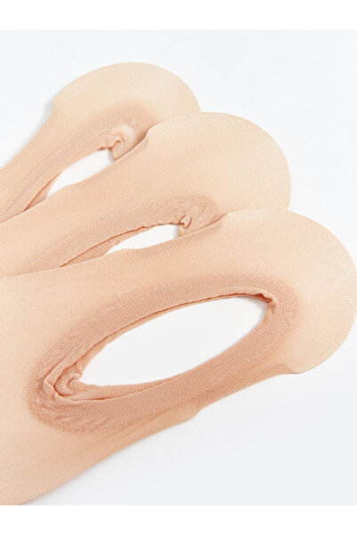 LC Waikiki Create Your Style from Uzg Store |   Women's Plain Ballerina Socks 3-Piece