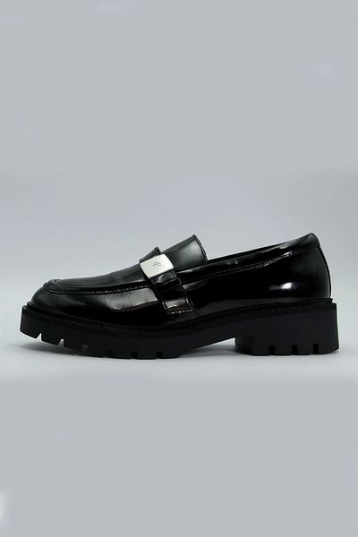 Calvin Klein Women's Black Platform Sole Classic Shoes
