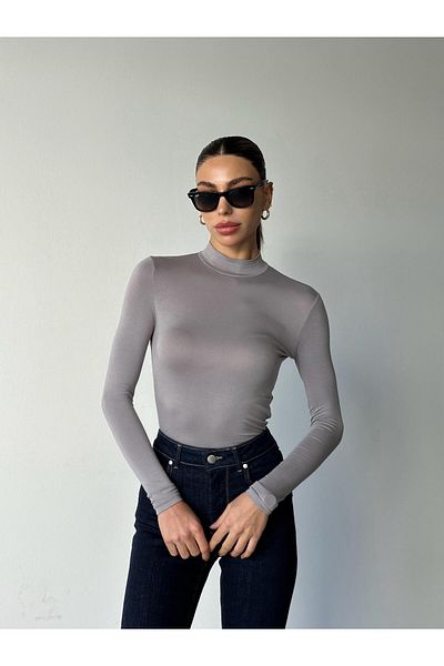 mydukkan.co Smoked Fisherman's Blouse - Stand Collar